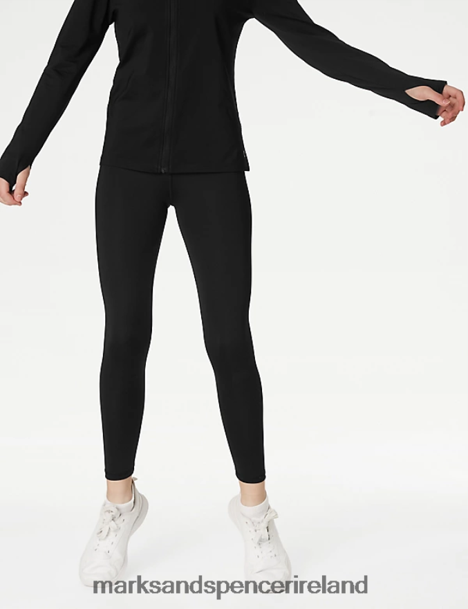 Marks & Spencer Kids Sports Leggings Black Clothing 2VJ8DF9631