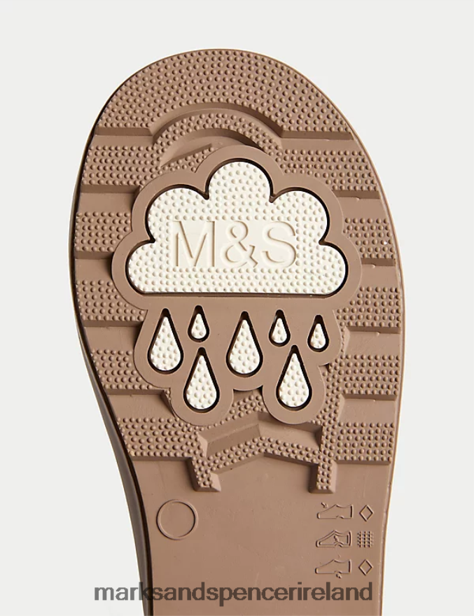 Marks & Spencer Kids Freshfeet Wellies Mink Footwear 2VJ8DF8925