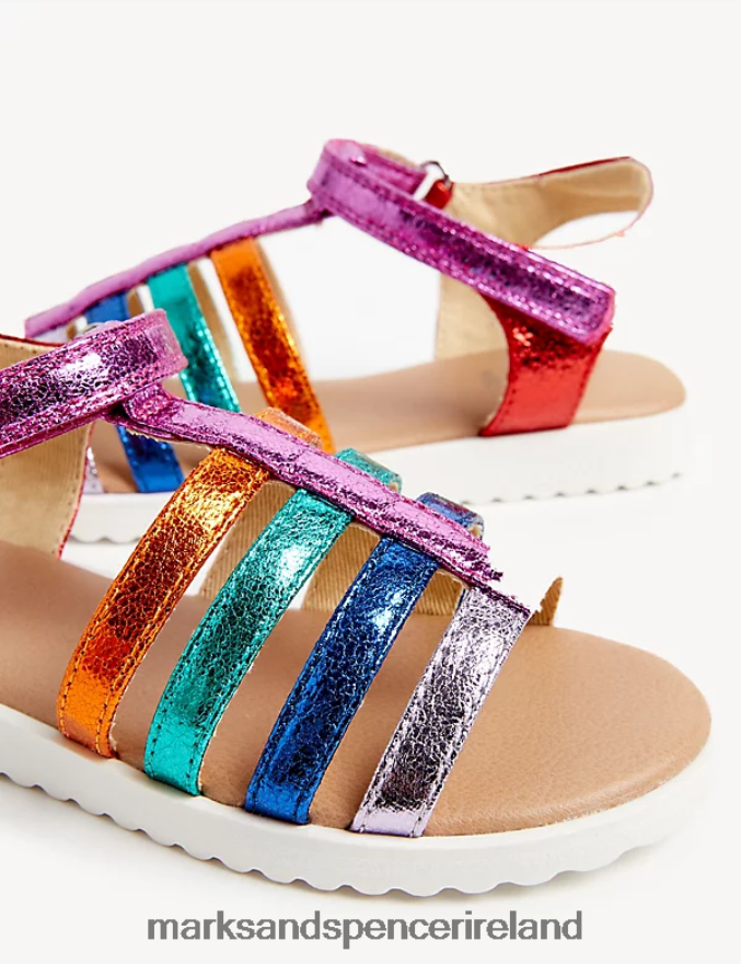 Marks & Spencer Kids Riptape Fisherman Sandals Multi Footwear 2VJ8DF9932