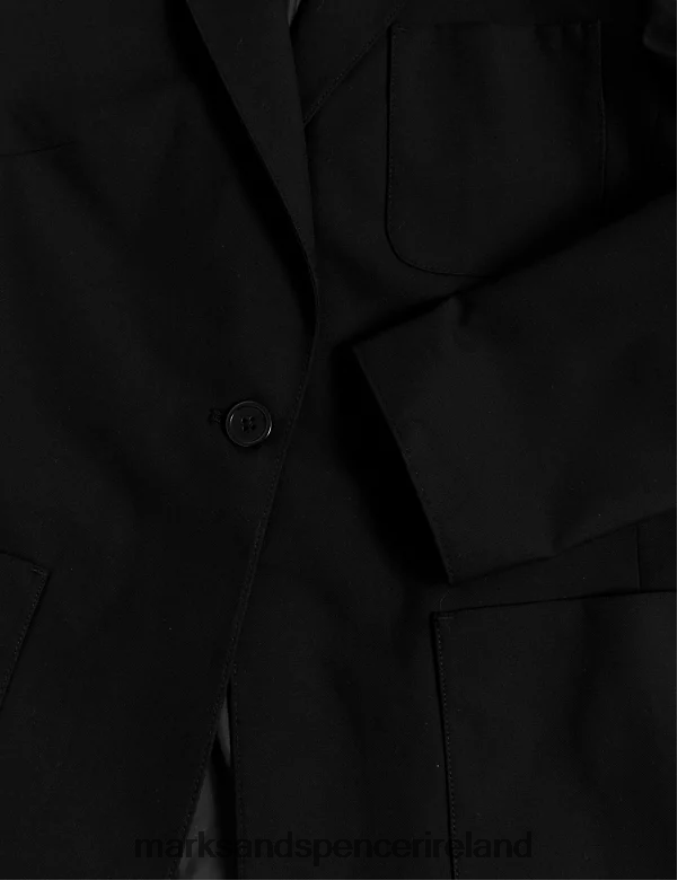Marks & Spencer Kids Slim Fit School Blazer Black School Uniform 2VJ8DF9660