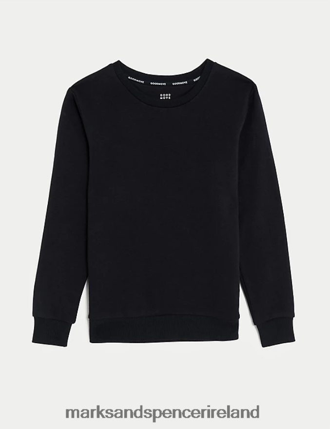 Marks & Spencer Kids Regular Fit School Sweatshirt Black School Uniform 2VJ8DF7963