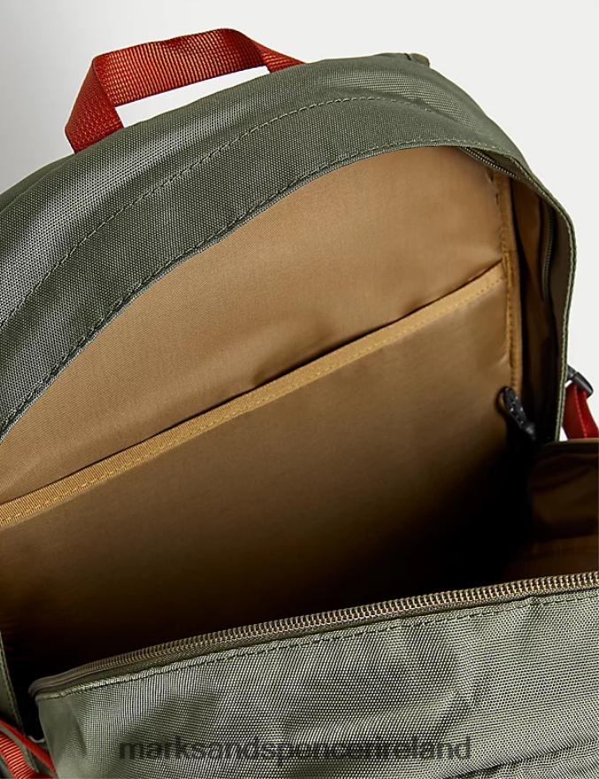 Marks & Spencer Men Backpack Green Mix Accessories 2VJ8DF6821