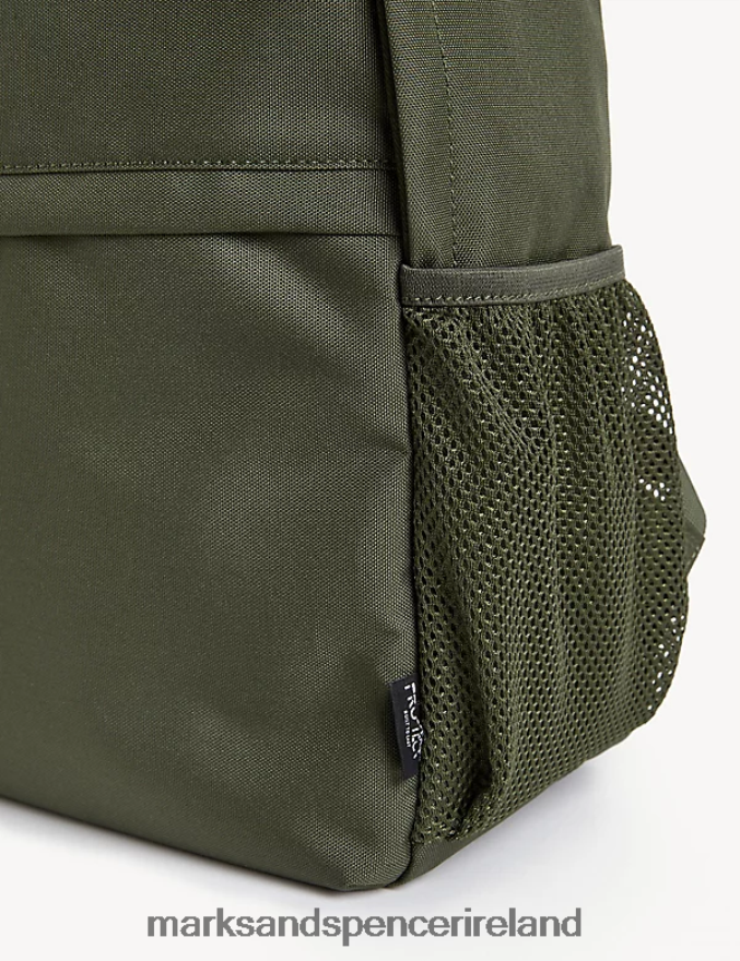Marks & Spencer Men Recycled Polyester Pro-Tect Backpack Green Accessories 2VJ8DF5687