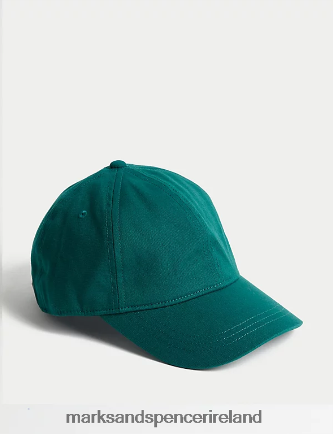 Marks & Spencer Men Baseball Cap Teal Accessories 2VJ8DF6700