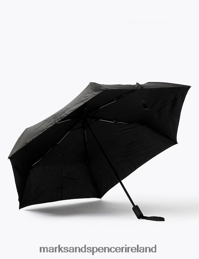 Marks & Spencer Men Recycled Polyester Umbrella with Windtech Black Accessories 2VJ8DF6530