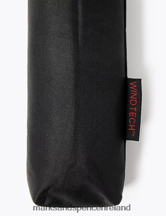 Marks & Spencer Men Recycled Polyester Umbrella with Windtech Black Accessories 2VJ8DF6530