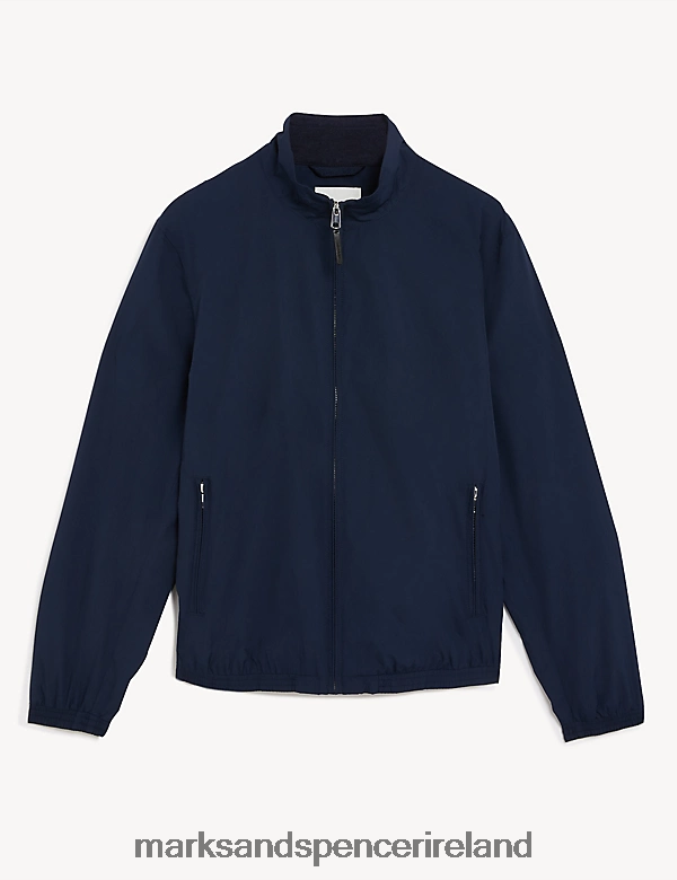 Marks & Spencer Men Bomber Jacket with Stormwear Navy Clothing 2VJ8DF6154