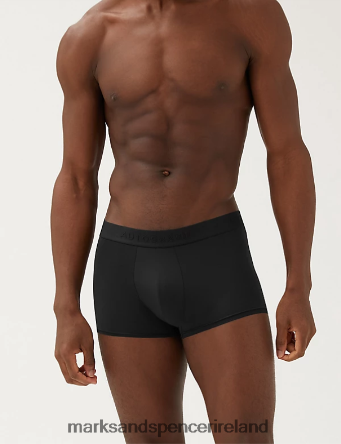 Marks & Spencer Men 3pk Microskin Hipsters Black Clothing 2VJ8DF5669
