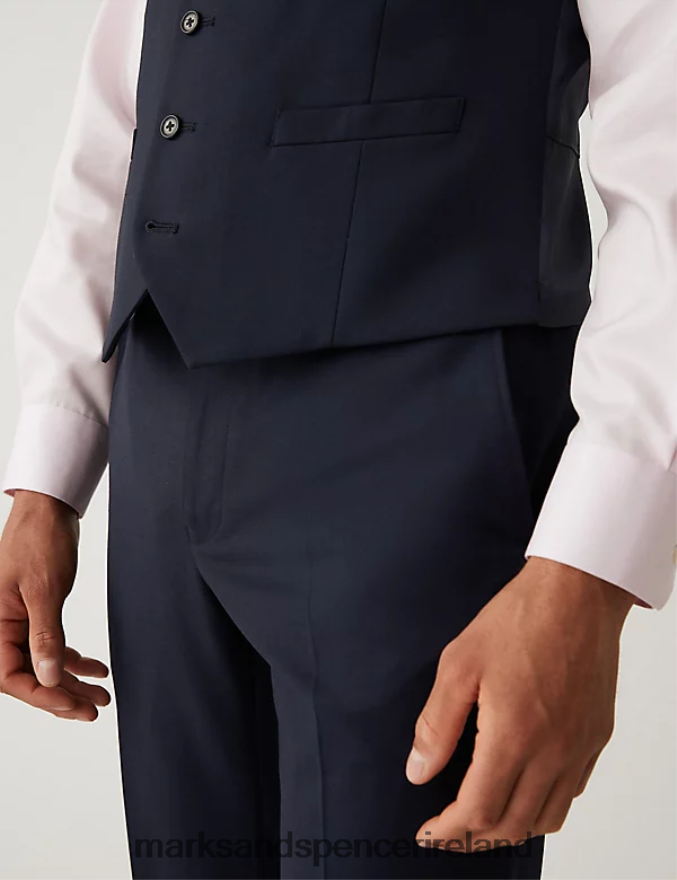 Marks & Spencer Men Waistcoat Navy Clothing 2VJ8DF6541