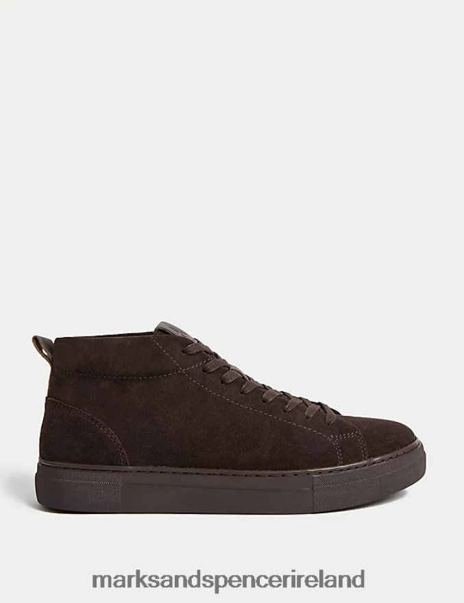 Marks & Spencer Men Suede Chukka Boots Brown Footwear 2VJ8DF5598