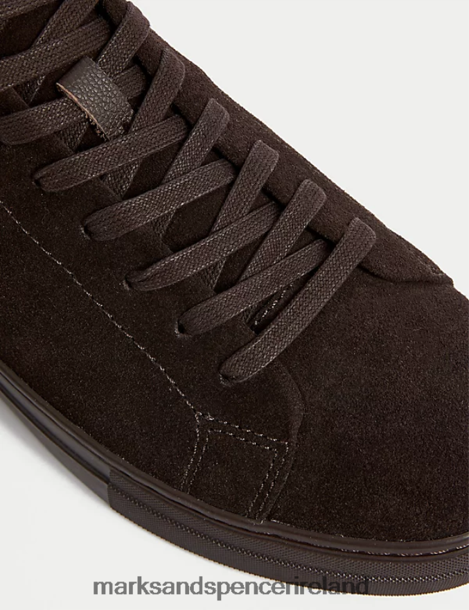 Marks & Spencer Men Suede Chukka Boots Brown Footwear 2VJ8DF5598