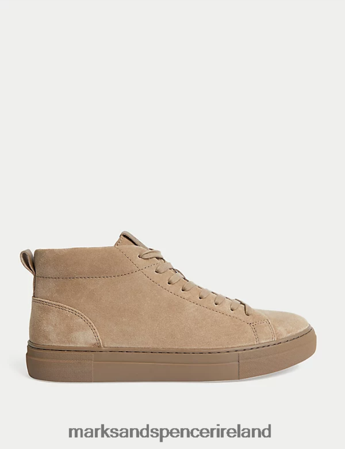 Marks & Spencer Men Suede Chukka Boots Stone Footwear 2VJ8DF5196