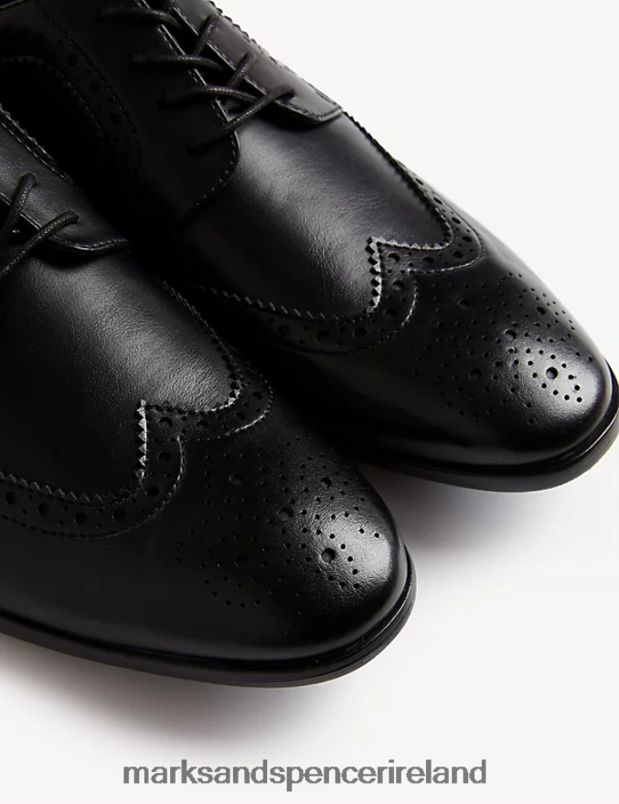 Marks & Spencer Men Brogues Black Footwear 2VJ8DF6338