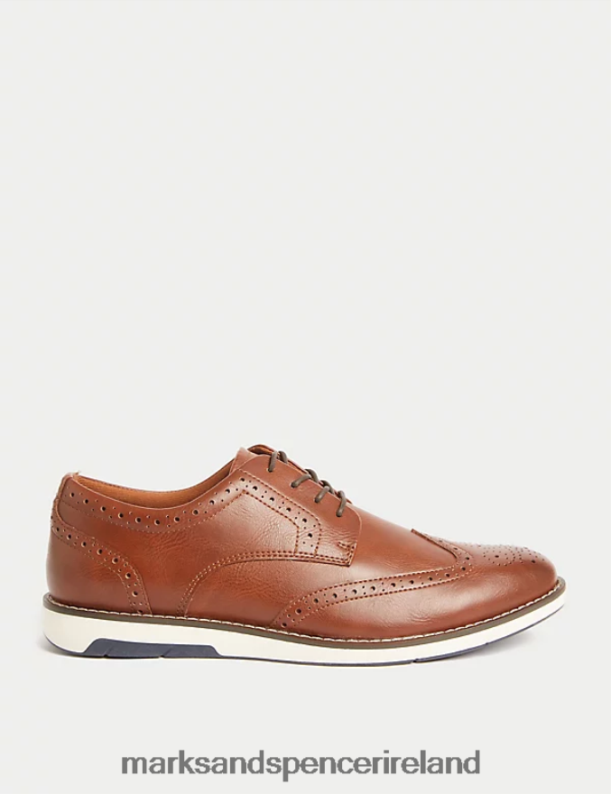 Marks & Spencer Men Brogues Brown Footwear 2VJ8DF6715