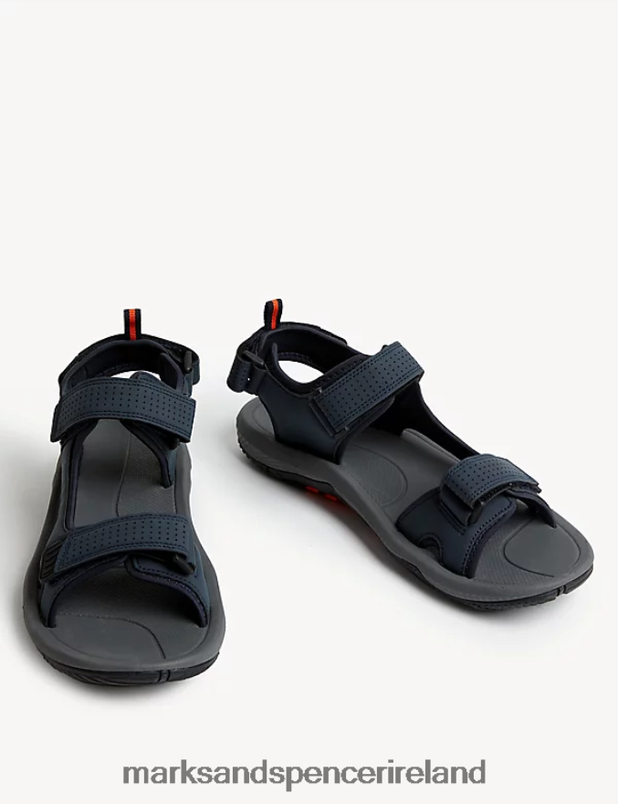 Marks & Spencer Men Riptape Sandals Navy Footwear 2VJ8DF7224