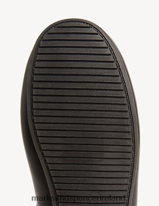 Marks & Spencer Men Moccasin Slippers Black Footwear 2VJ8DF5955