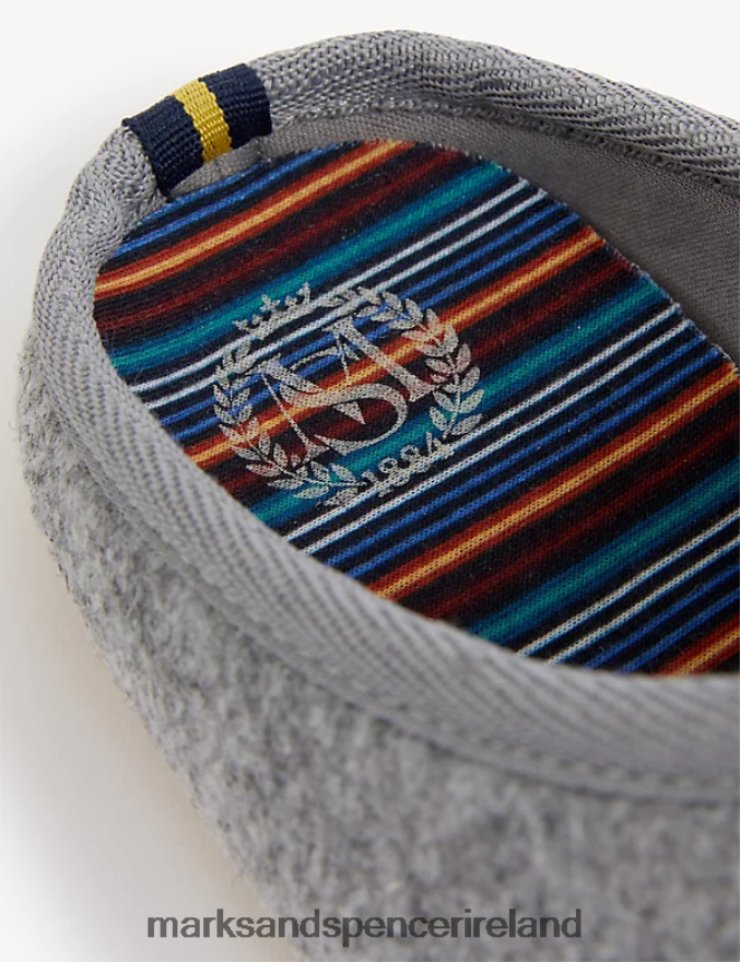 Marks & Spencer Men Mule Slippers Grey Footwear 2VJ8DF6908