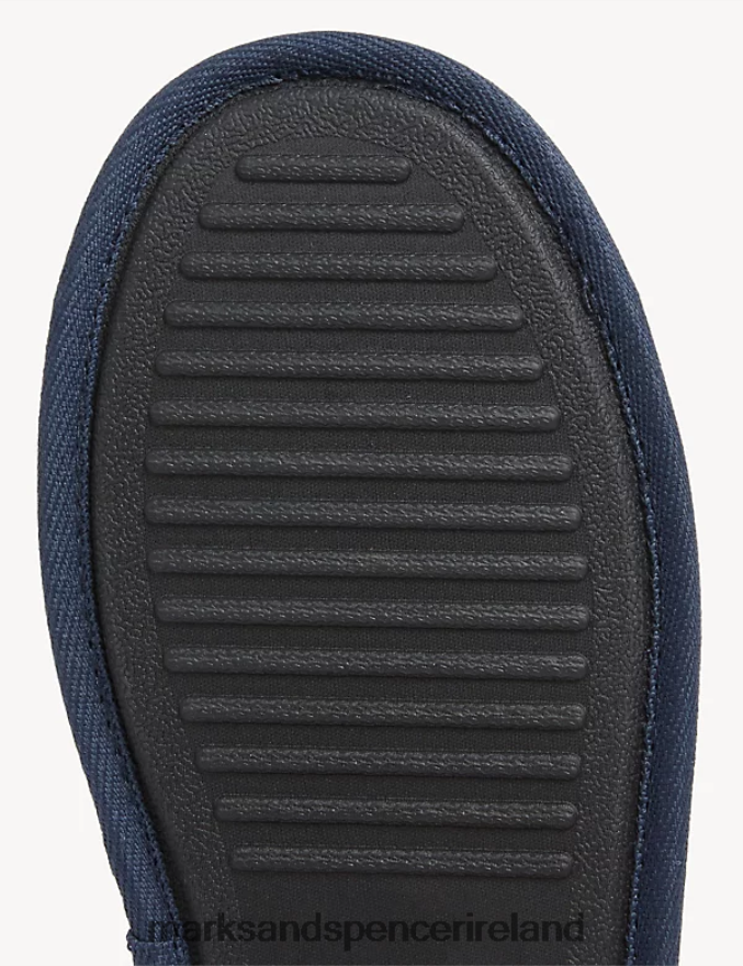 Marks & Spencer Men Mule Slippers with Freshfeet Denim Footwear 2VJ8DF6841