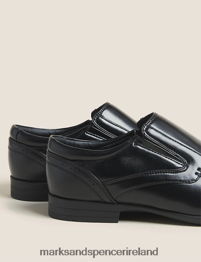 Marks & Spencer Men Slip-On Shoes Black Footwear 2VJ8DF6805
