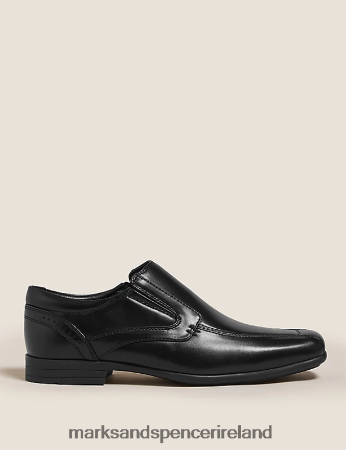 Marks & Spencer Men Slip-On Shoes Black Footwear 2VJ8DF6805