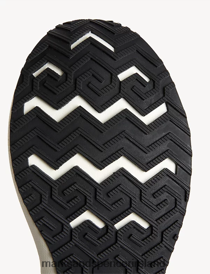 Marks & Spencer Men Slip-On Trainers Charcoal Footwear 2VJ8DF5137
