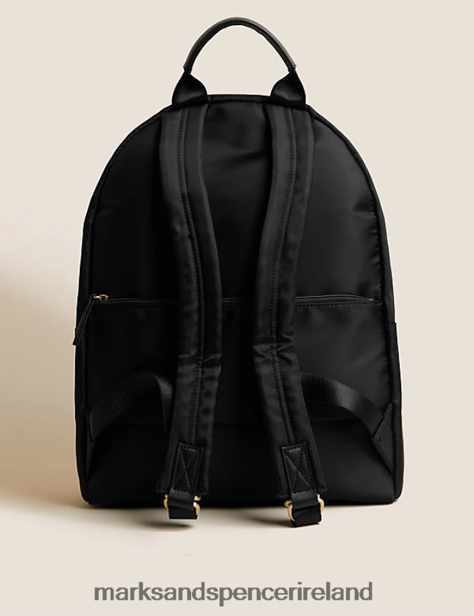 Marks & Spencer Women Zip Around Backpack Black Accessories 2VJ8DF1284