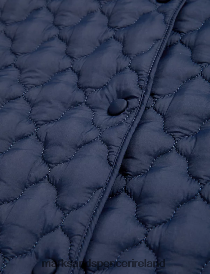 Marks & Spencer Women Quilted Gilet Navy Clothing 2VJ8DF2422