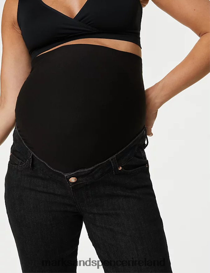 Marks & Spencer Women Maternity Ivy Over Bump Skinny Jeans Black Clothing 2VJ8DF2844