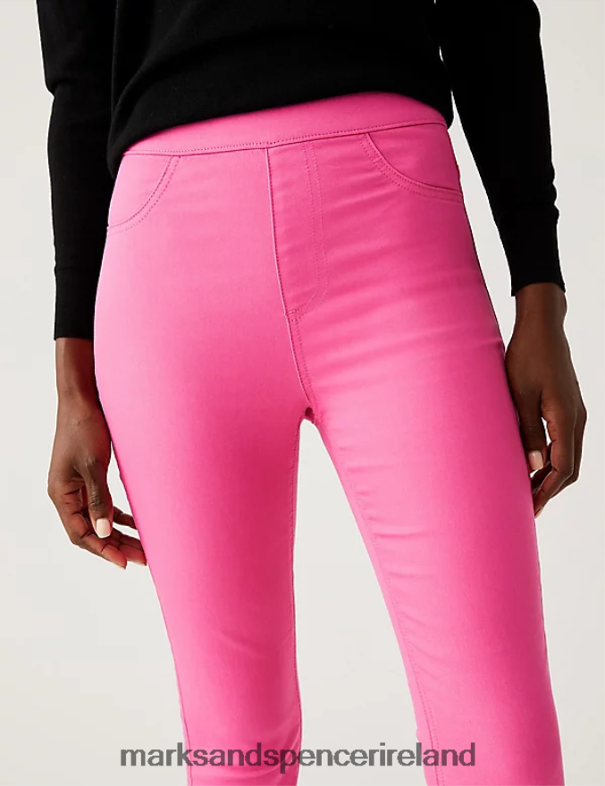 Marks & Spencer Women High Waisted Jeggings Blossom Clothing 2VJ8DF70